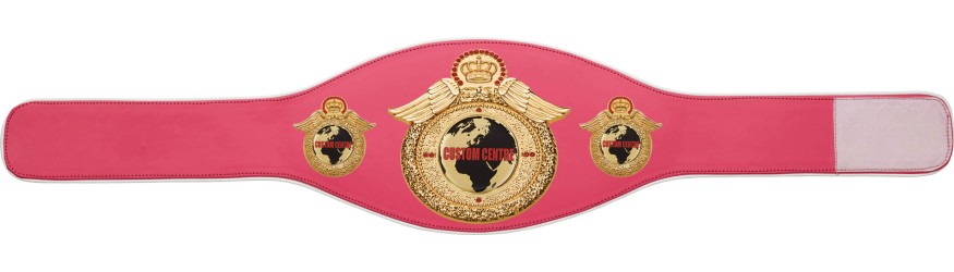 CUSTOM CHAMPIONSHIP BELT PROWING/G/CUSTOM - AVAILABLE IN 7 COLOURS